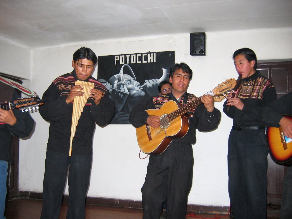 14-Student band in the cafe Pottocchi.jpg - Student band in the cafe Pottocchi